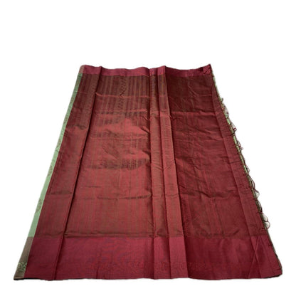Theertha Soft Silk Saree in Green (Dress Code)