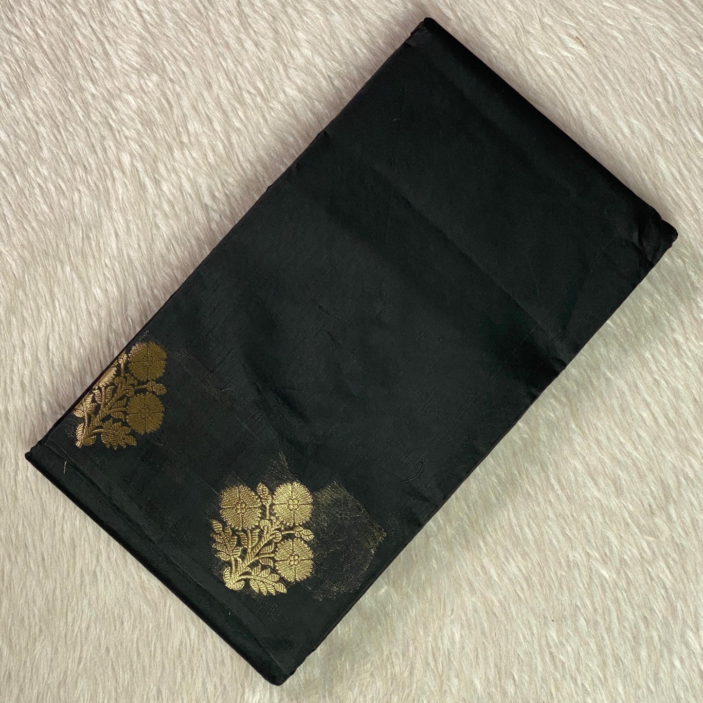 Ridhika Chanderi Silk Saree Black