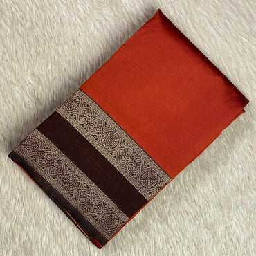 Khushi Soft Silk Saree with Butta work & Double Zari Border