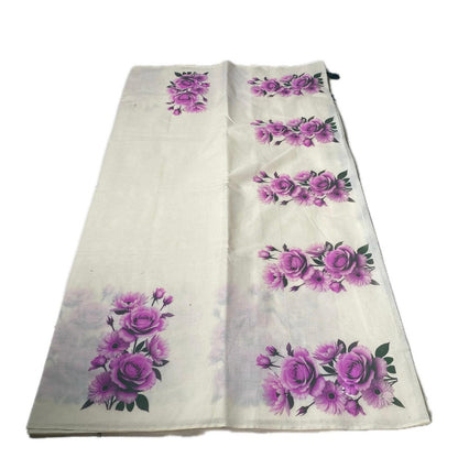 Nirmalyam Cotton Floral saree