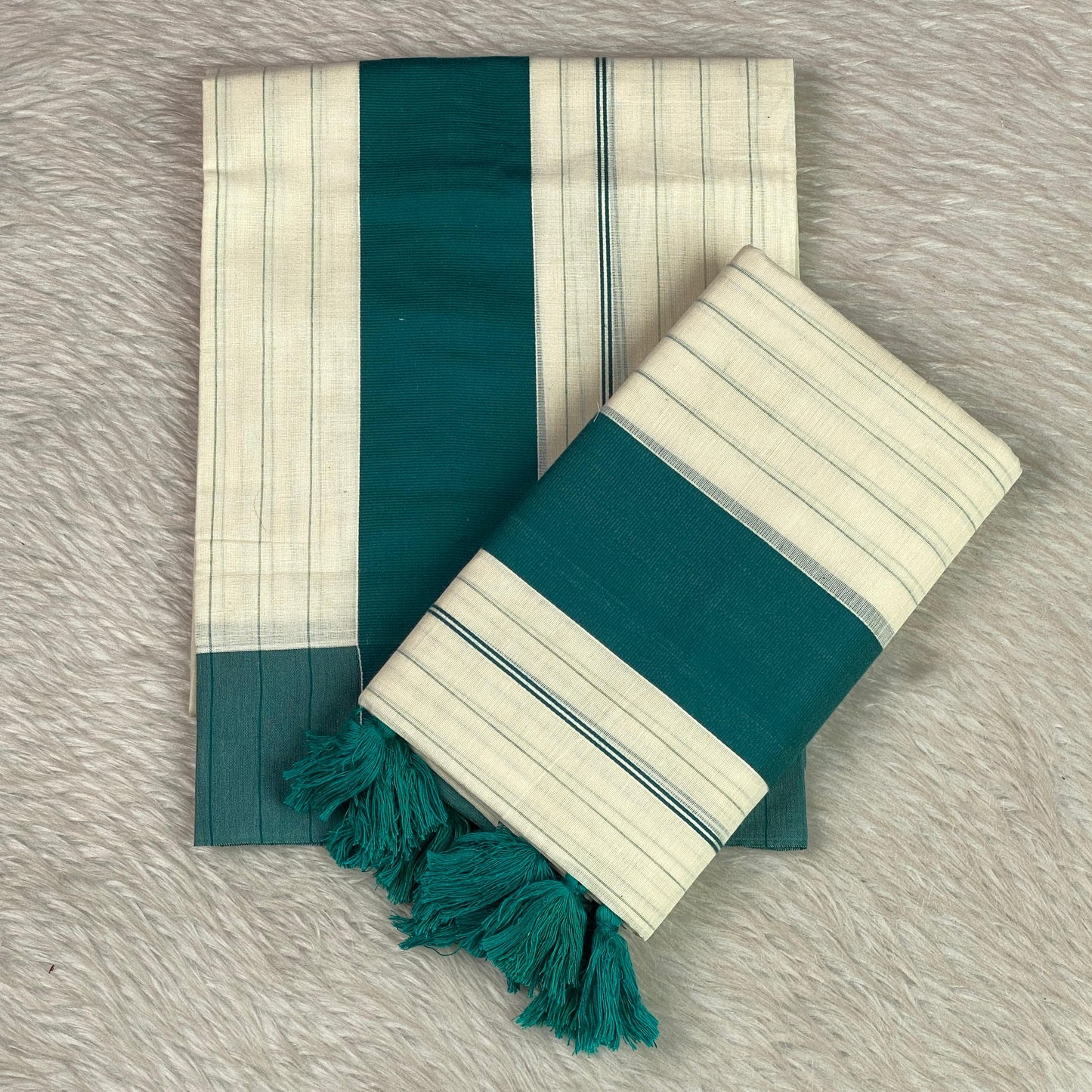 Pure Cotton Set Mund Green