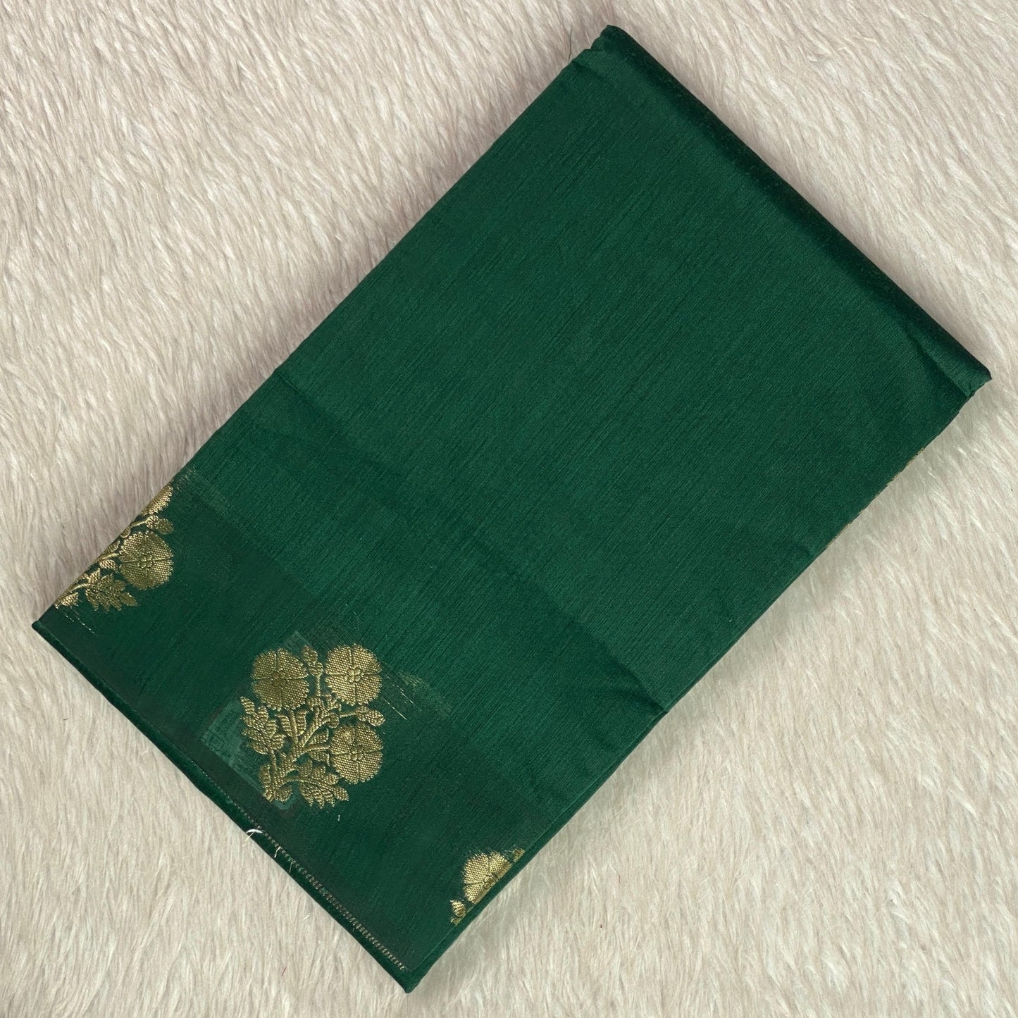 Rithika Chanderi Silk Saree Green