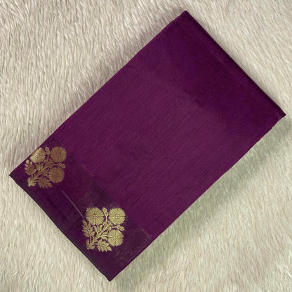 Rithika Chanderi Silk Saree Purple