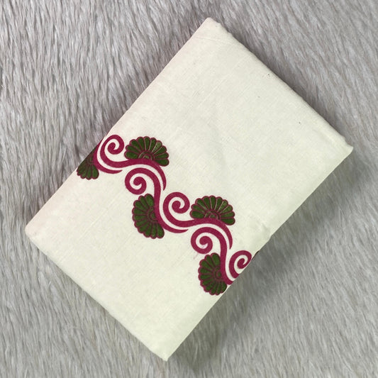 Green Floral Wave Cotton Set Mund
