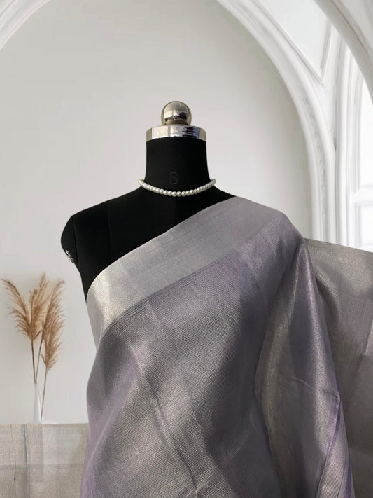 Light Weight Saree in Lavender Shade