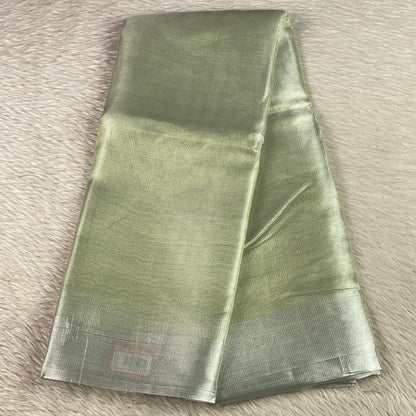 Light Weight Saree in Green Shade