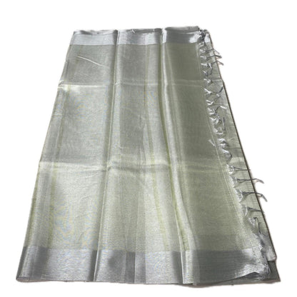 Light Weight Saree in Green Shade