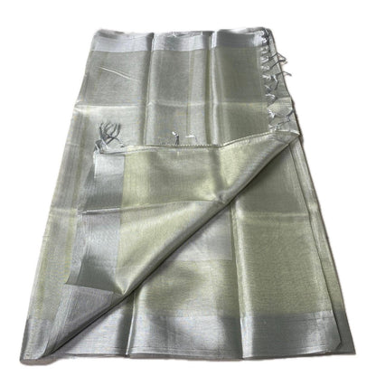 Light Weight Saree in Green Shade