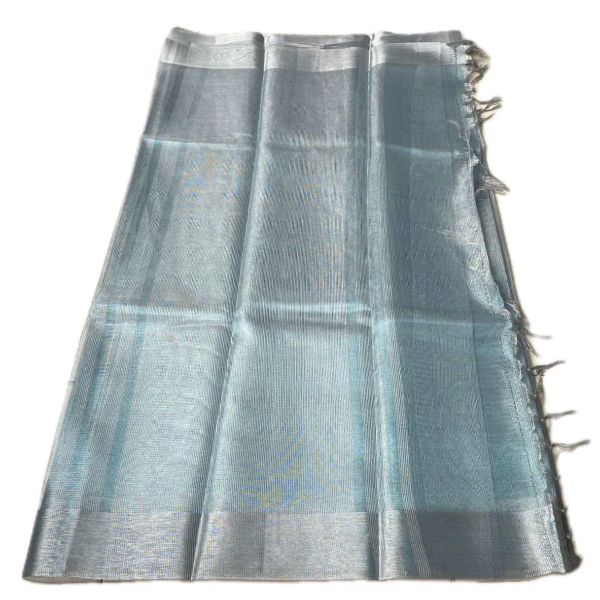 Light Weight Saree in Blue Shade