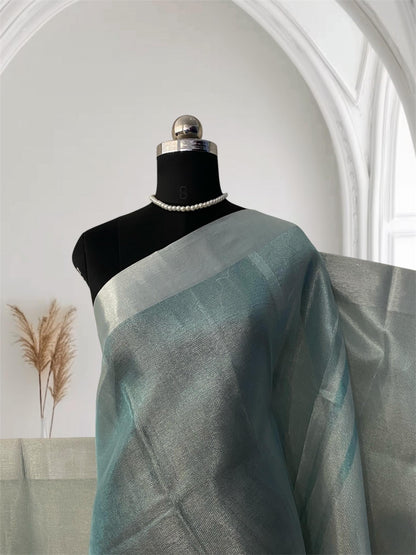 Light Weight Saree in Blue Shade