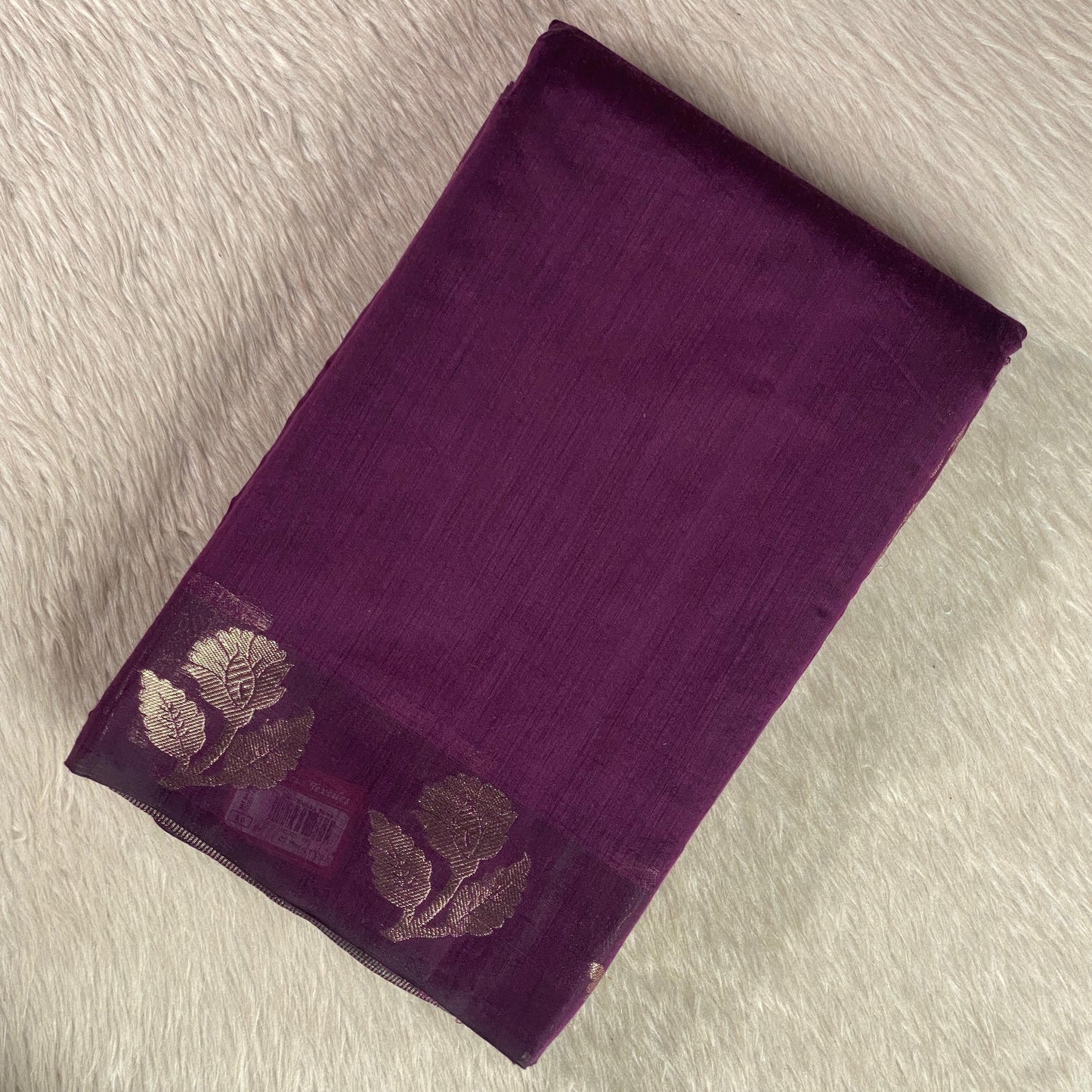 Rithika Chanderi Silk Saree Purple