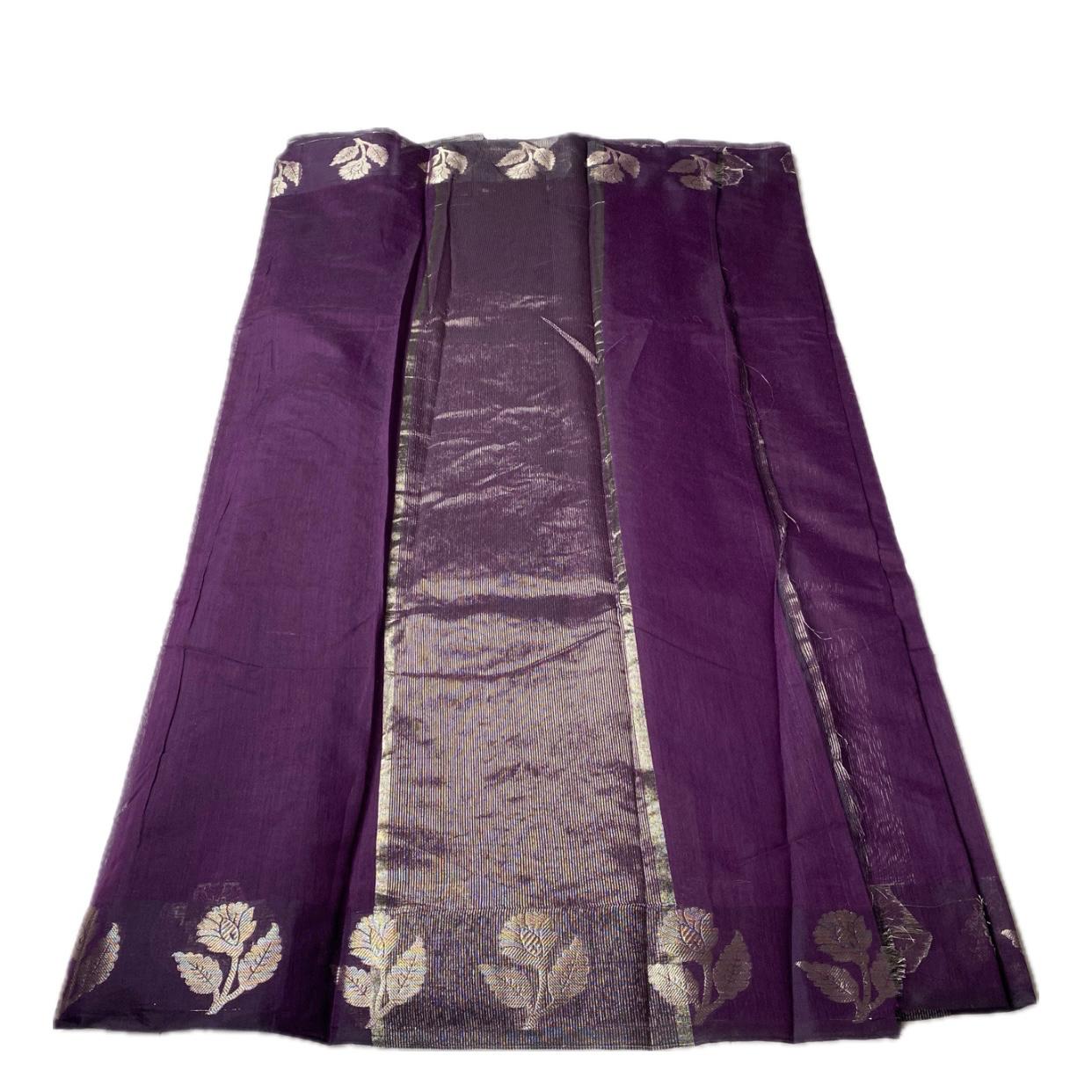 Rithika Chanderi Silk Saree Purple