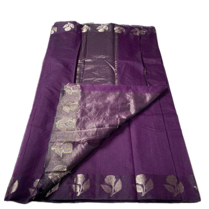 Rithika Chanderi Silk Saree Purple