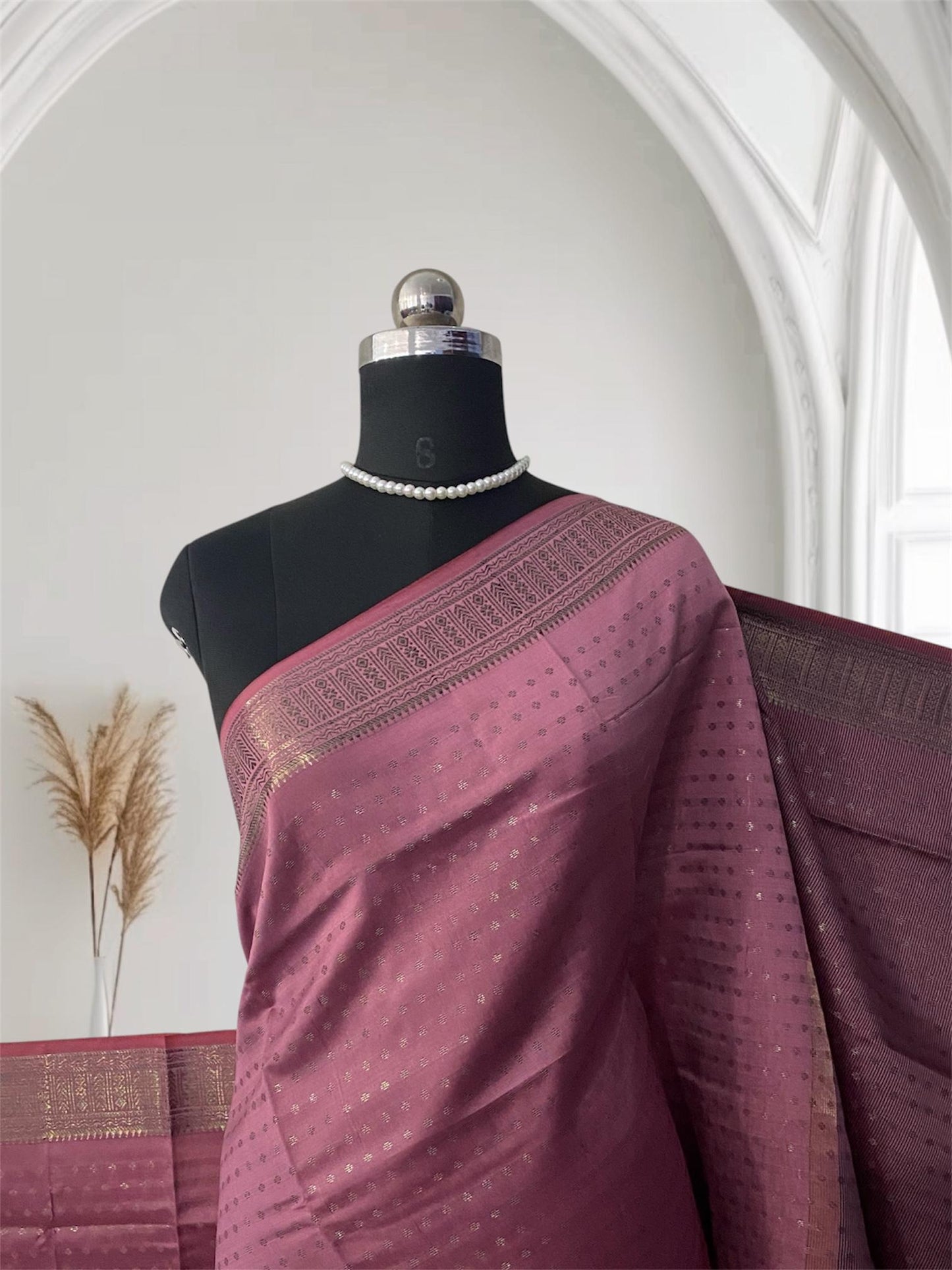 Malavika Soft Silk Saree in Pink
