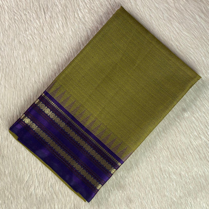 Sisira Semi Soft Silk Saree with Contrast Border (Dress Code)