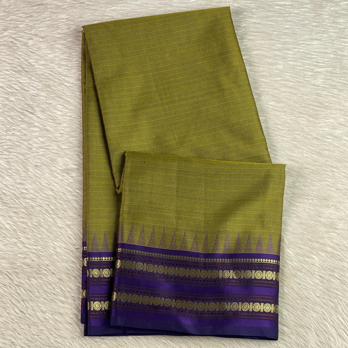 Sisira Semi Soft Silk Saree with Contrast Border (Dress Code)