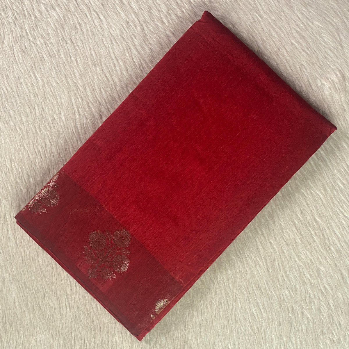 Rithika Chanderi Silk Saree Red (Dress Code)
