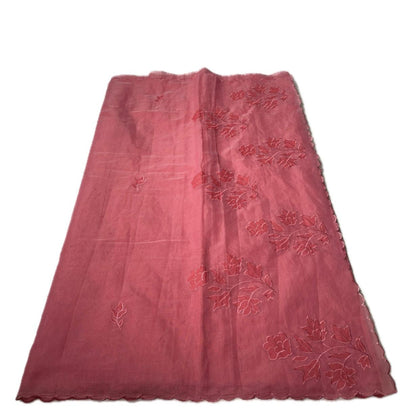 Floral Embroidary Chanderi Cotton