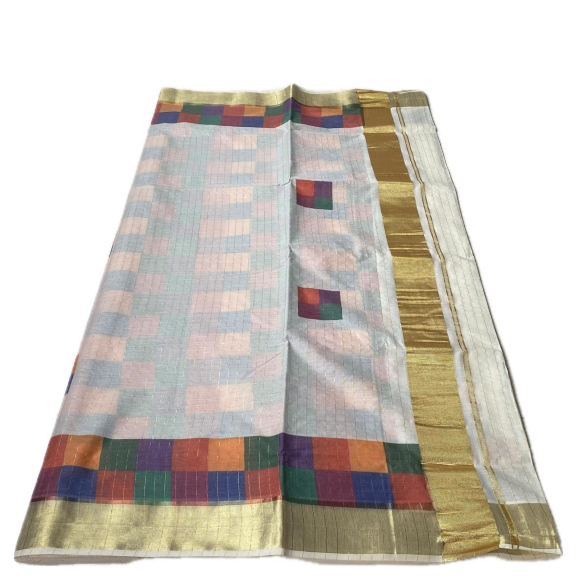 ✨ Madras Heritage Design Cotton Kerala Saree ✨