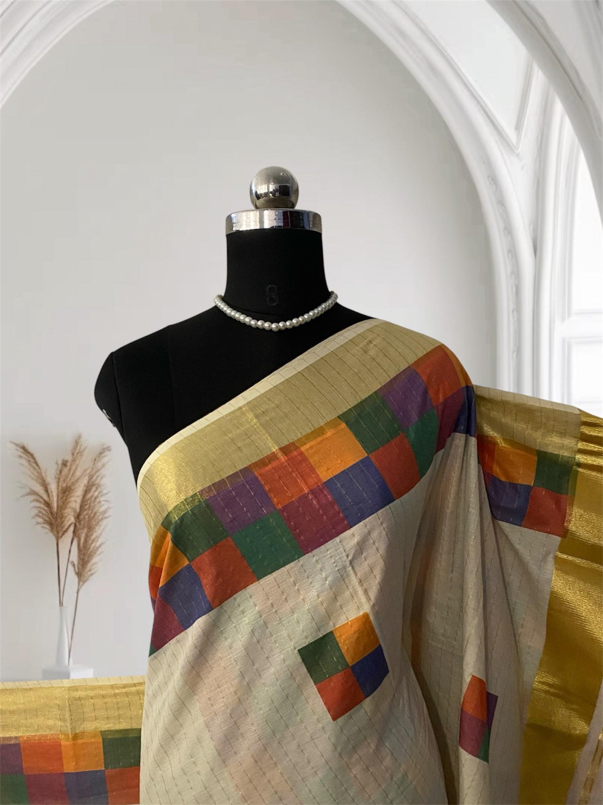 ✨ Madras Heritage Design Cotton Kerala Saree ✨
