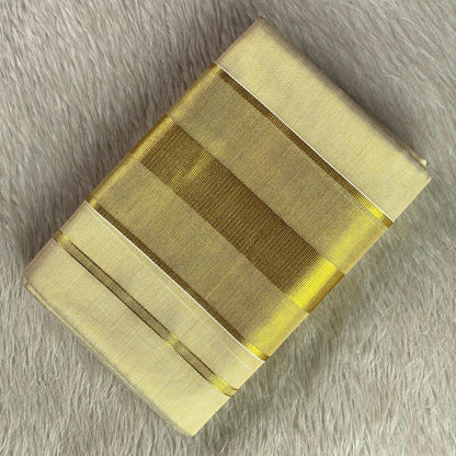 Nirupama Premium Golden Grace Kasavu Set Mund