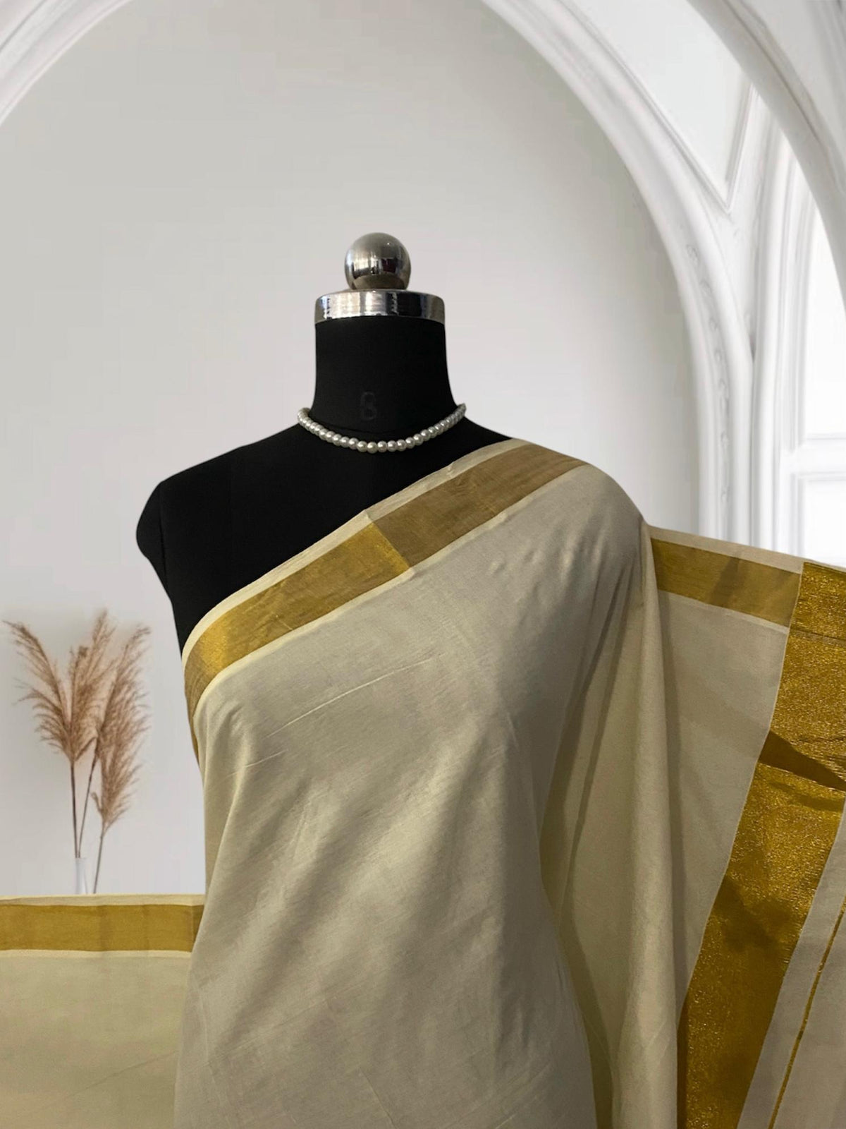 Single Line Kasavu Kerala Saree