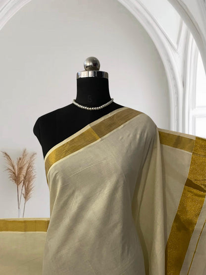 Single Line Kasavu Kerala Saree