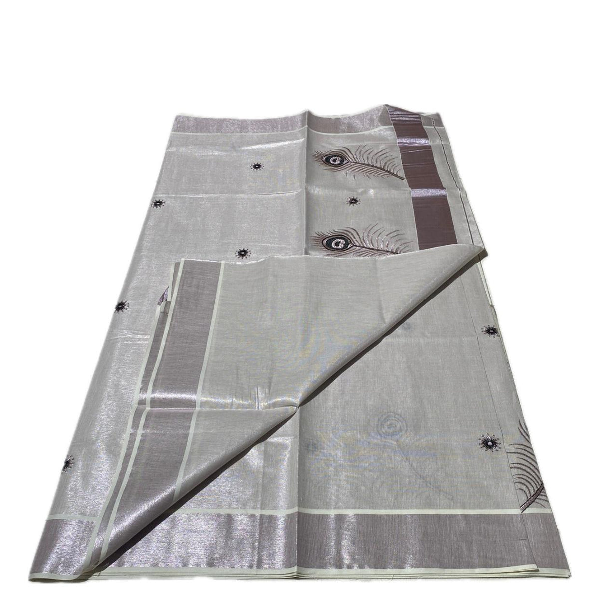 ✨ Lavender Royale Tissue Saree ✨