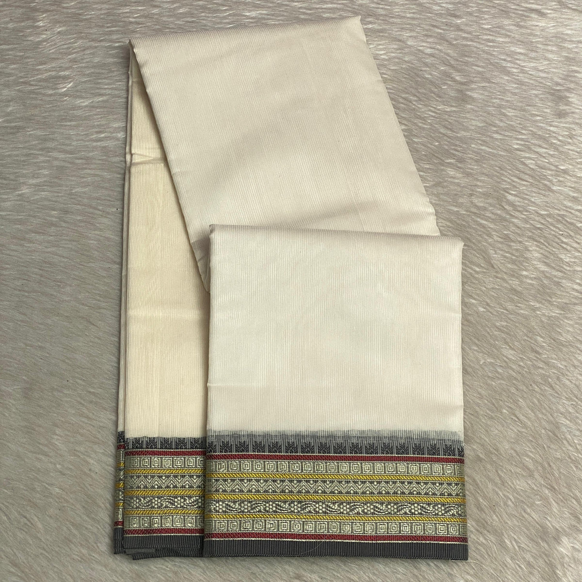 Yamini Kotta Silk Light Weight saree with Black Border