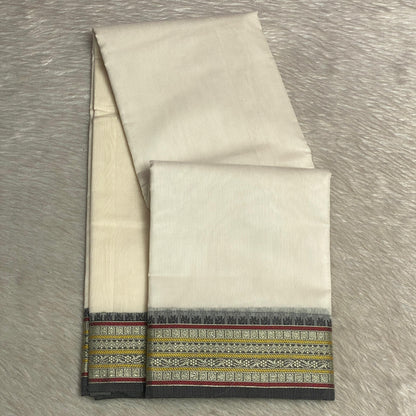 Yamini Kotta Silk Light Weight saree with Black Border