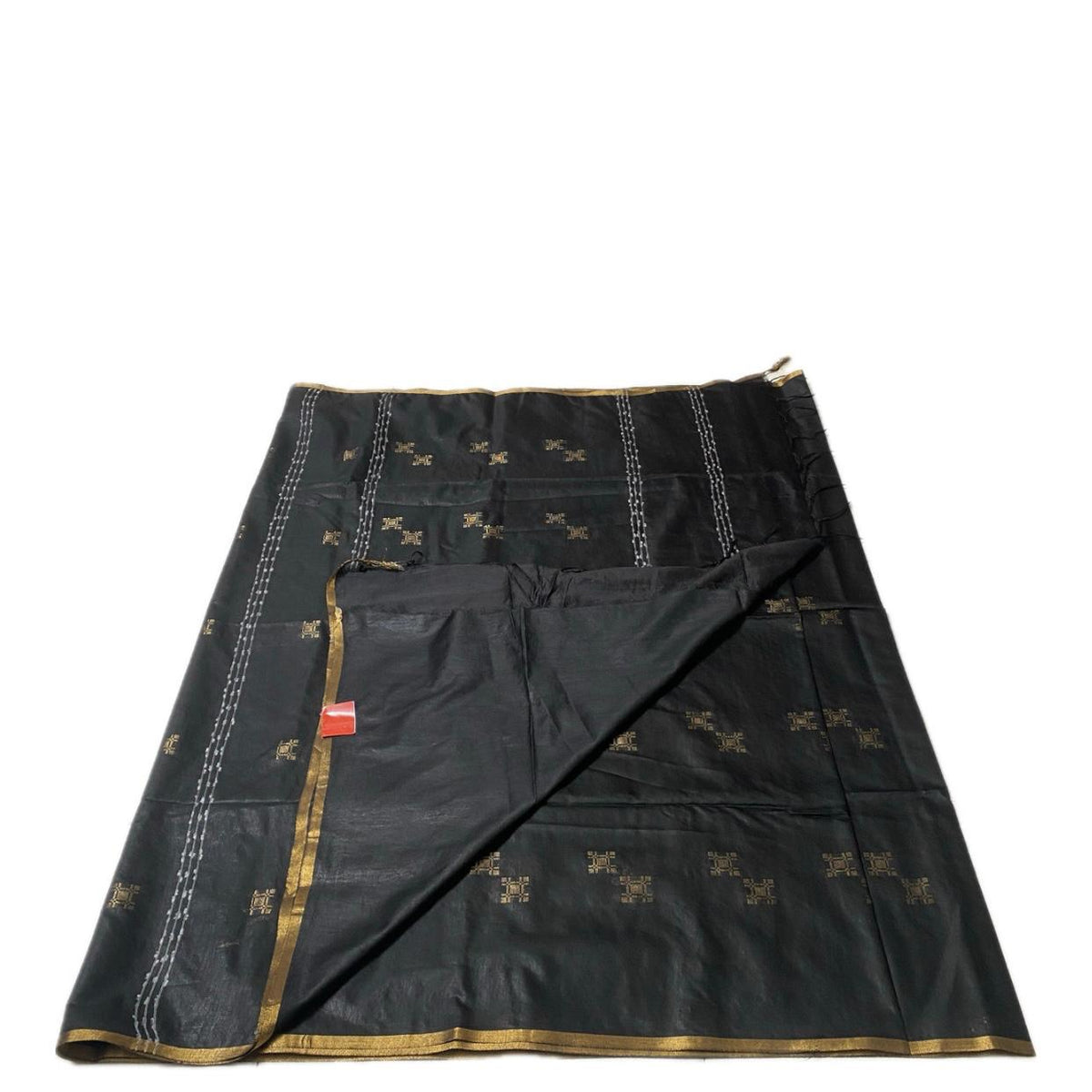 Sumangala Viscode Jacquard Silk Saree in Black