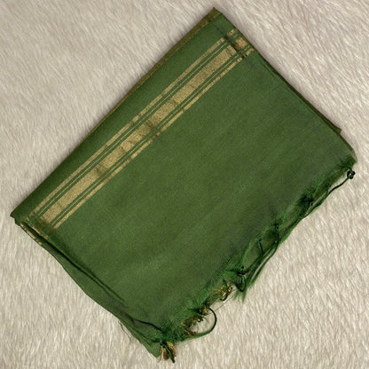 Anuradha Viscose Matka Saree in Green