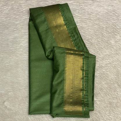 Anuradha Viscose Matka Saree in Green