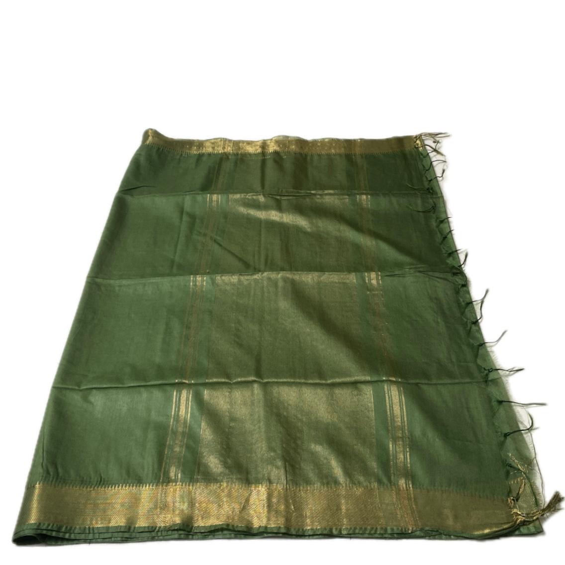 Anuradha Viscose Matka Saree in Green