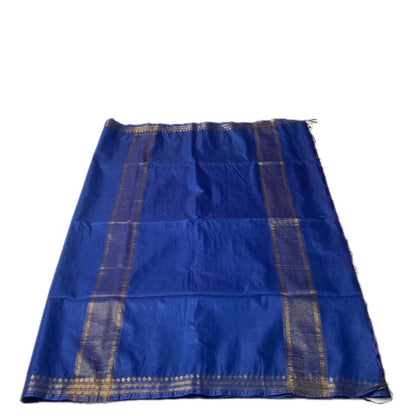 Anuradha Viscose Matka Saree in Blue