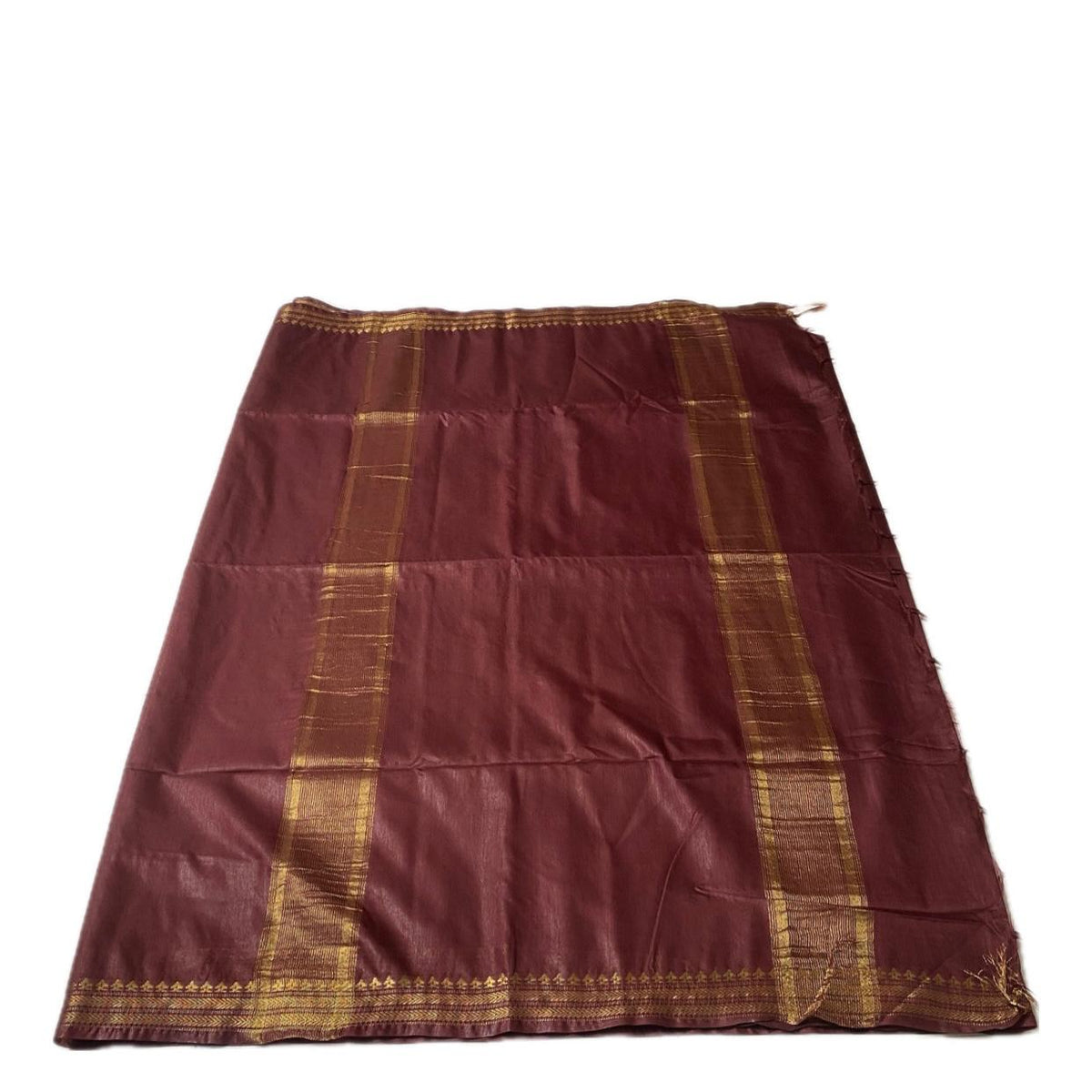 Anuradha Viscose Matka Saree in Maroon