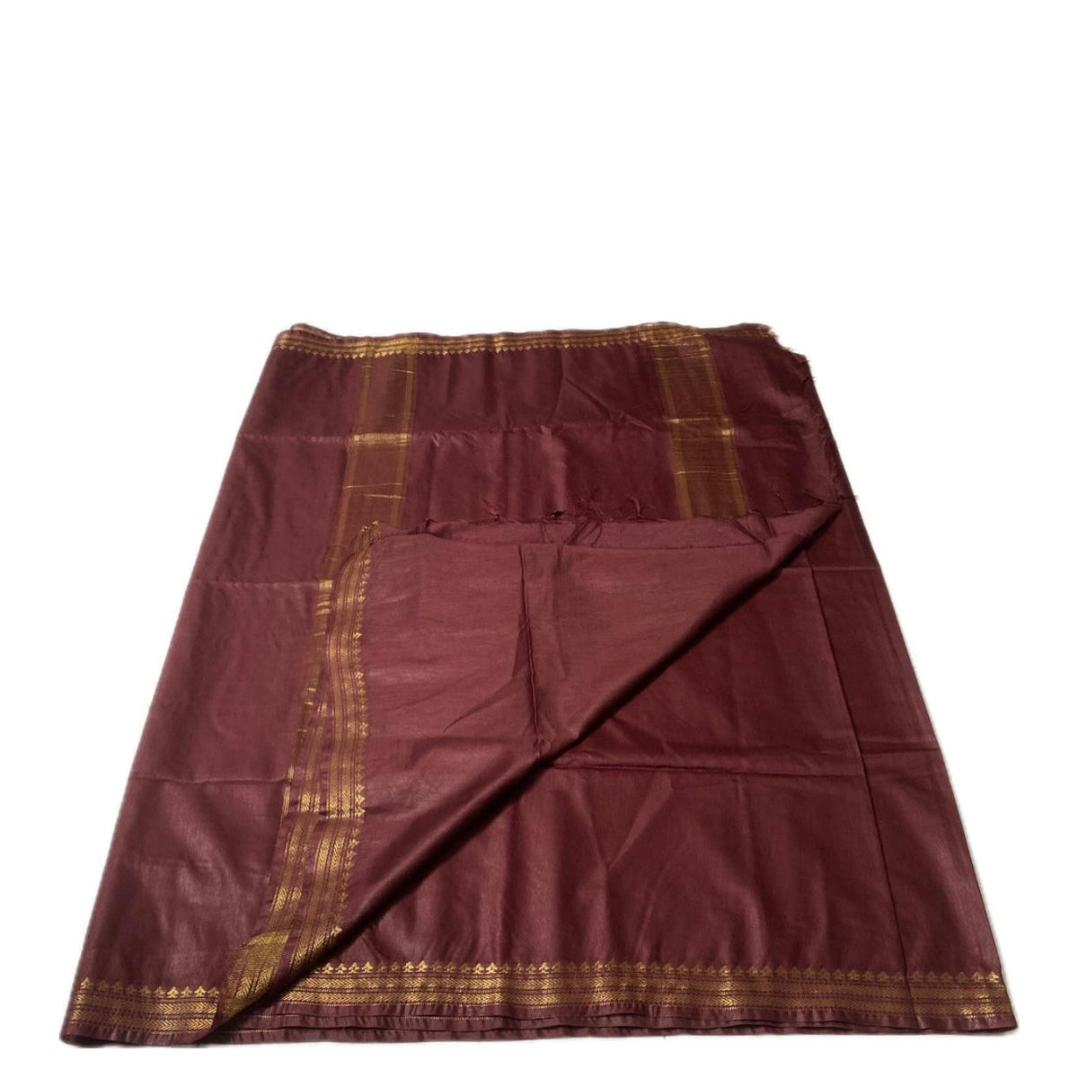 Anuradha Viscose Matka Saree in Maroon