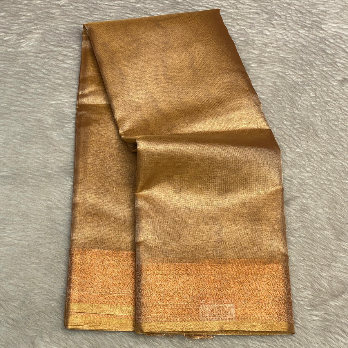 Gouri Golden Tissue Silk saree