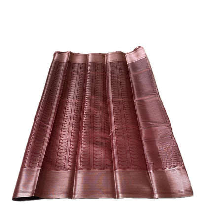 Radhima Royal Checks Silk Saree with Golden Zari