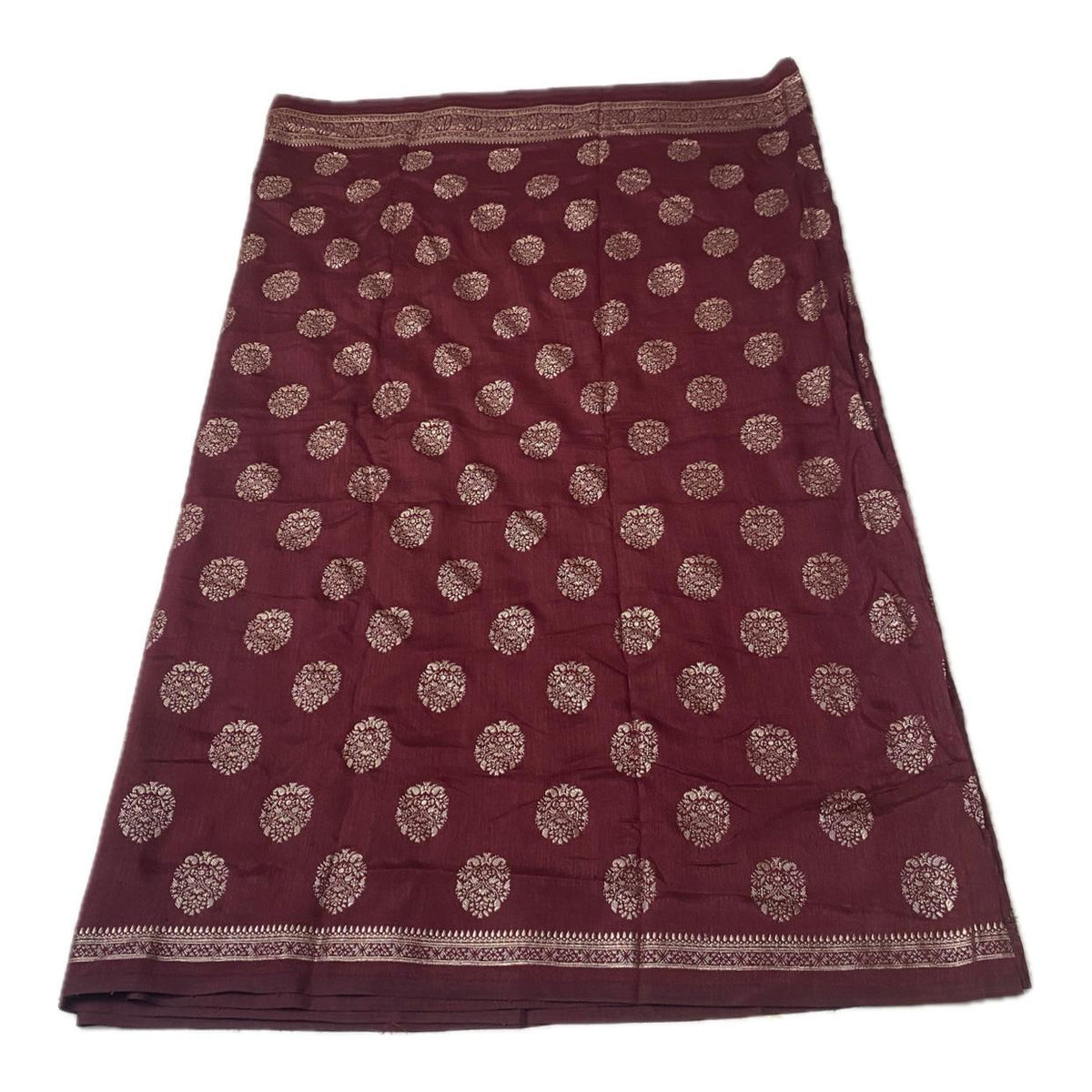 Vaigha Vichitra Jalar Kashmiri Silk Maroon Dress Code