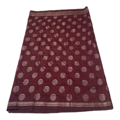 Vaigha Vichitra Jalar Kashmiri Silk Maroon Dress Code