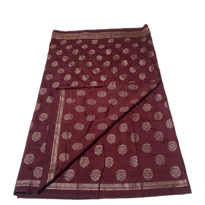 Vaigha Vichitra Jalar Kashmiri Silk Maroon Dress Code