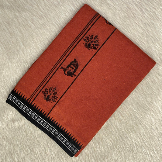 Kavi Dhoti with Krishna Print
