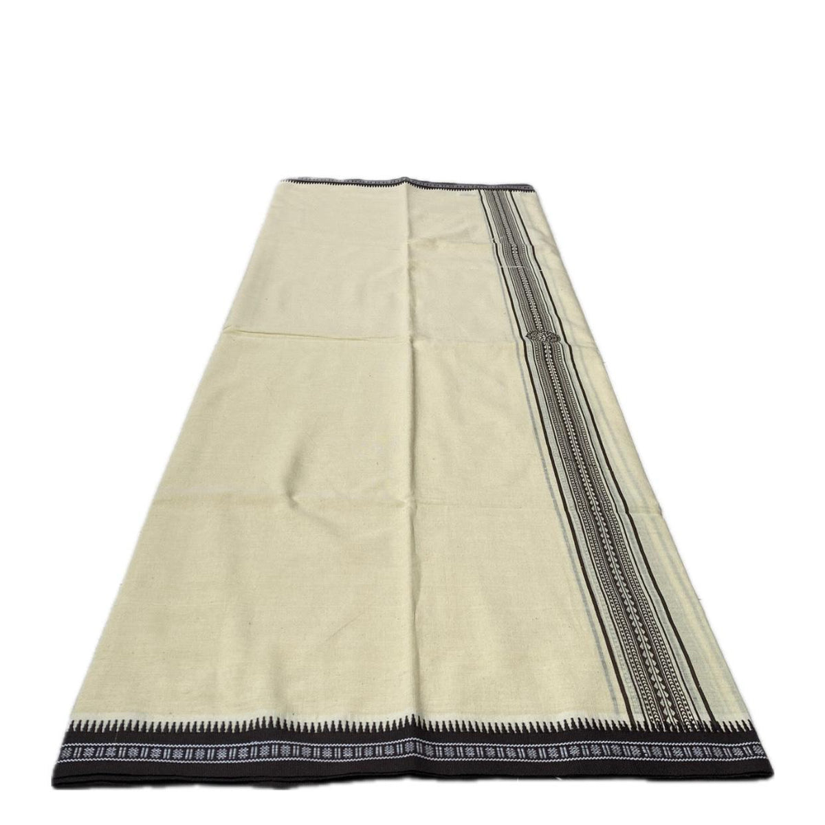 Floral Printed Dhoti Offwhite