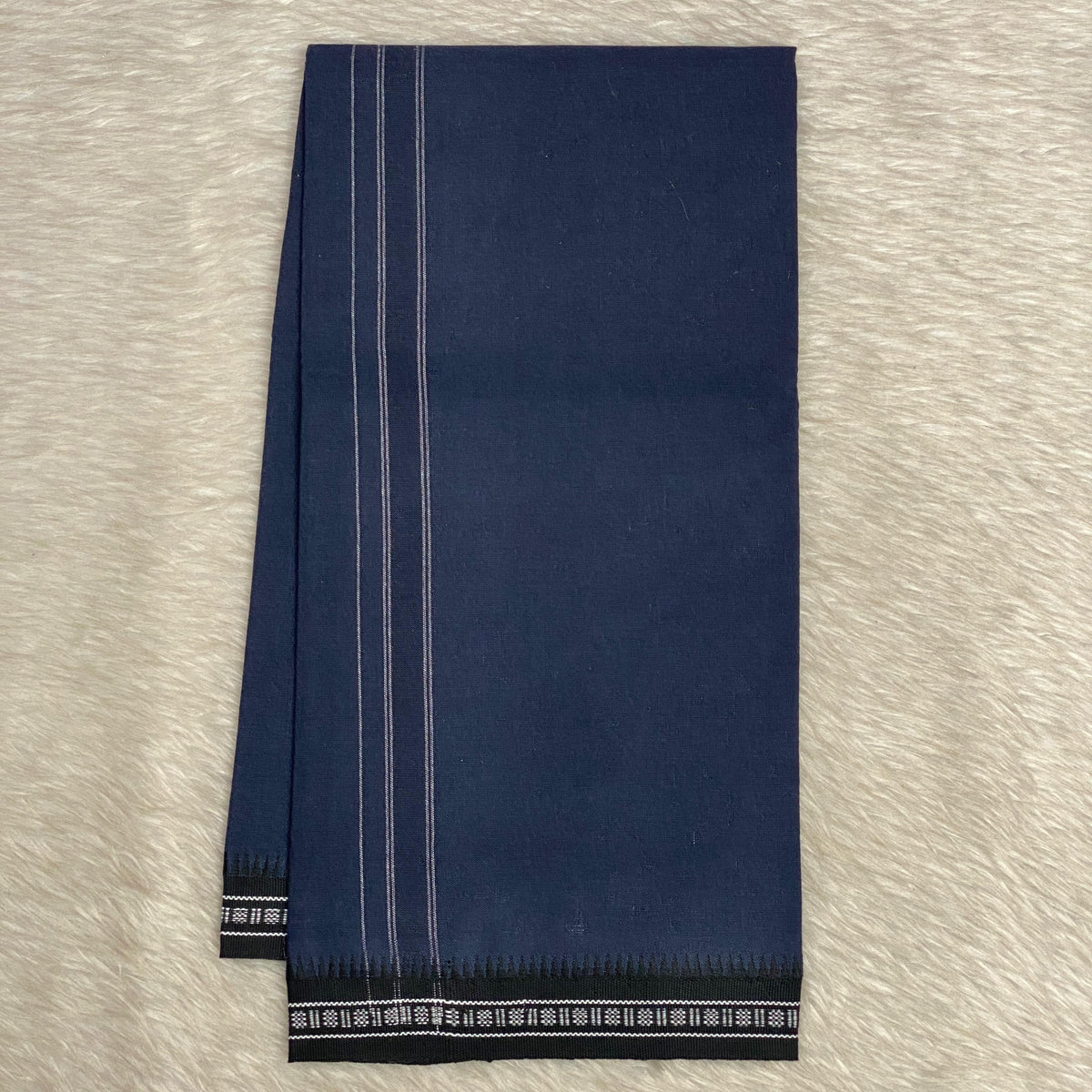 Dhoti for men in Navy Blue