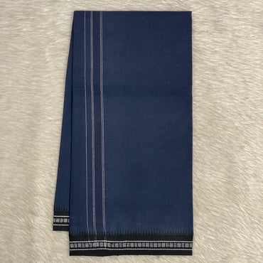 Dhoti for men in Navy Blue