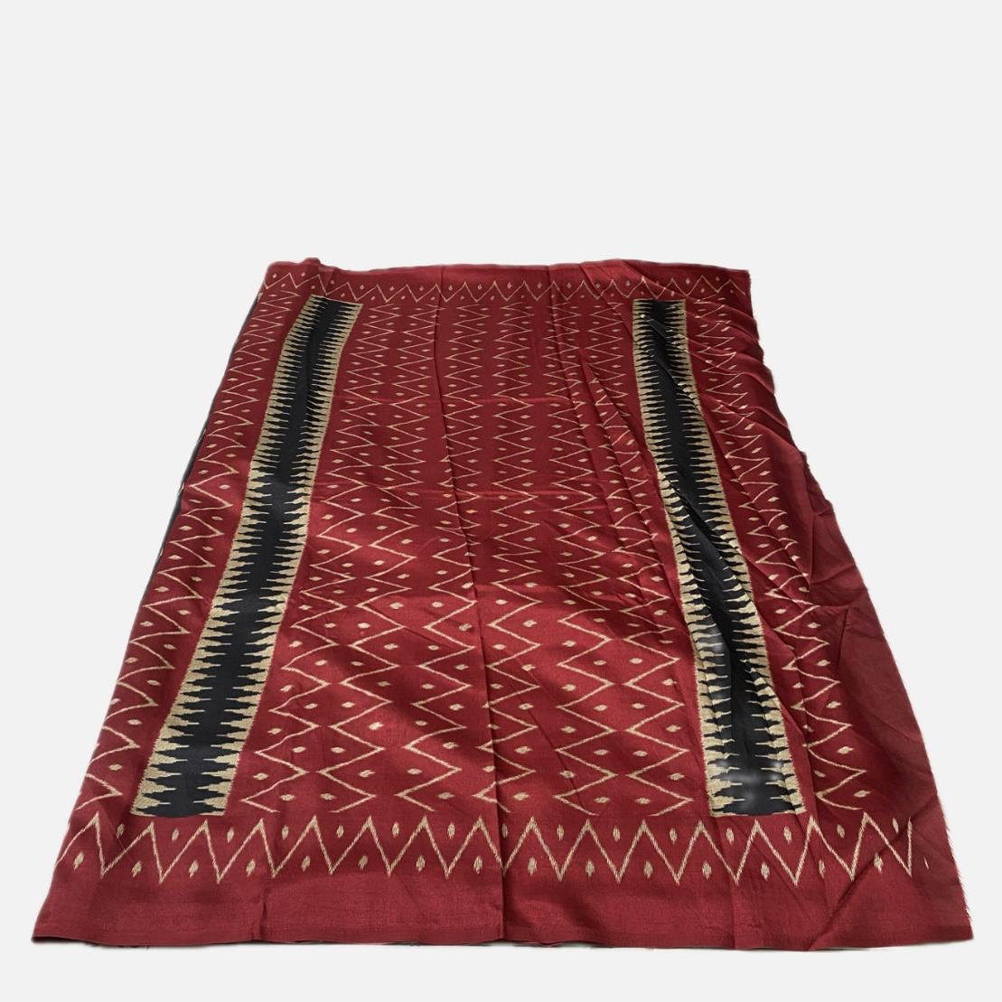 Vimala Malgudi Silk Saree in Black