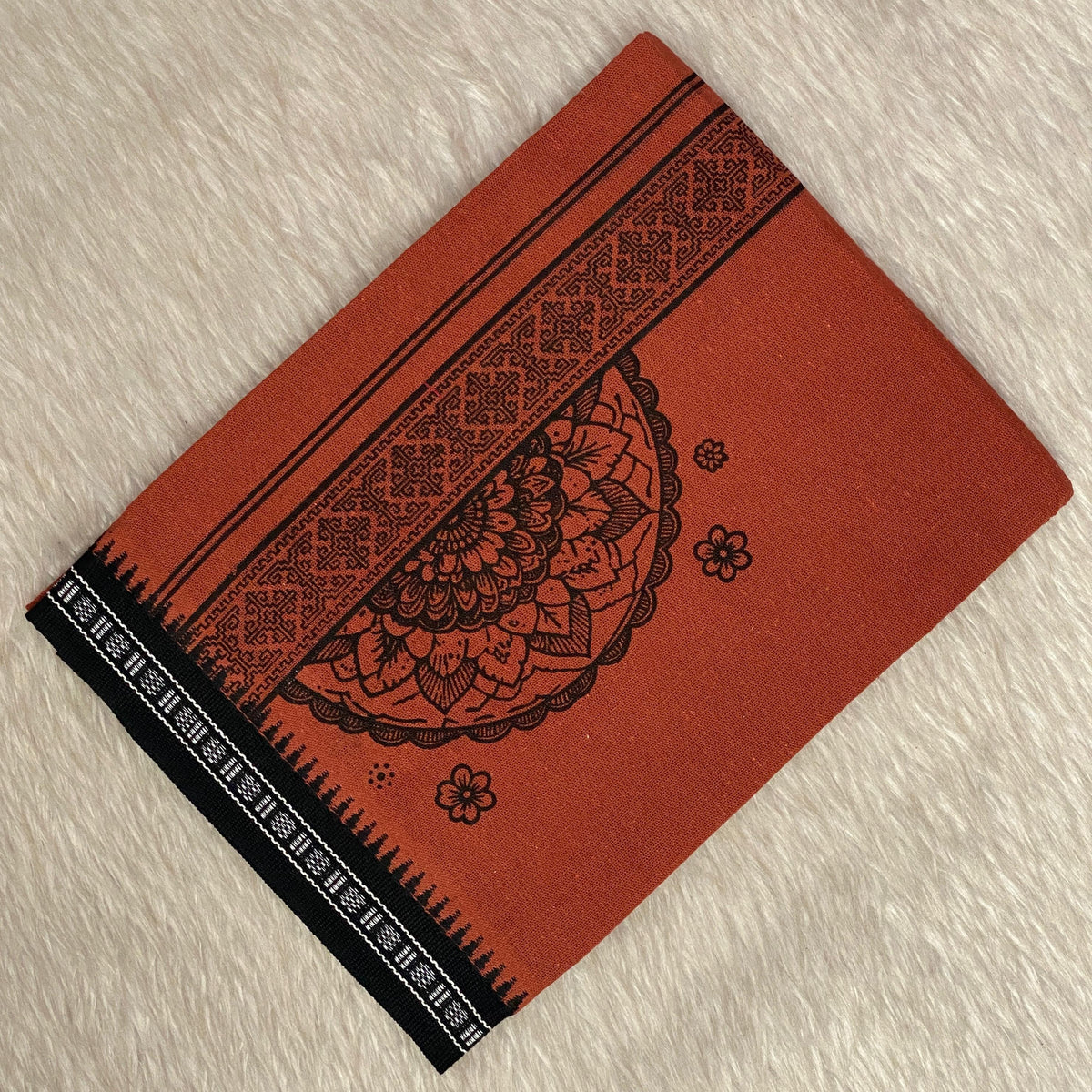 Floral Kara Kavi Dhoti