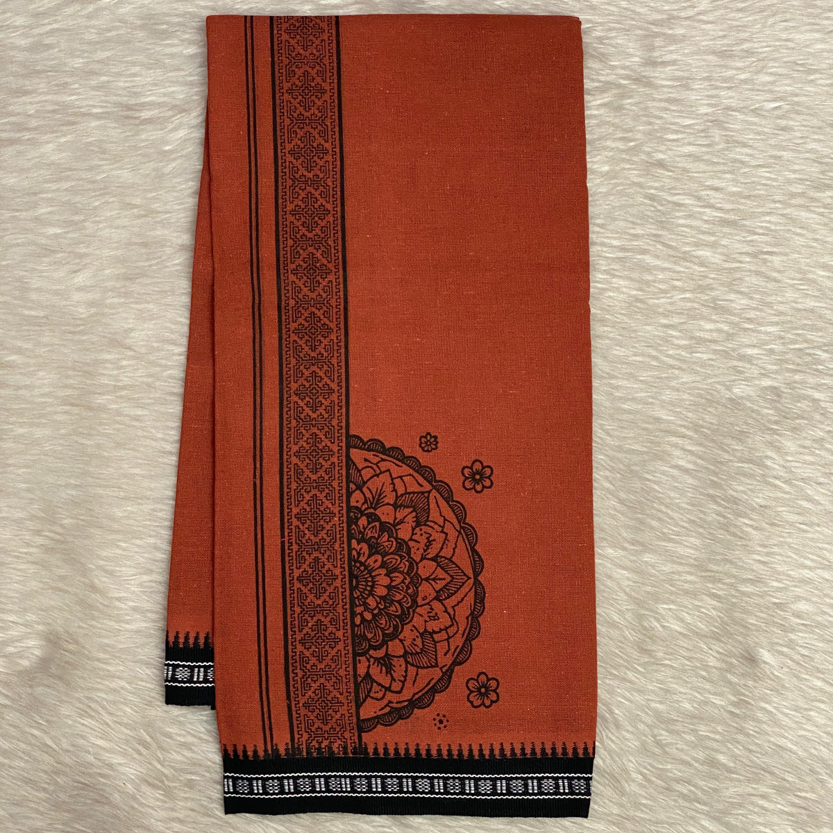 Floral Kara Kavi Dhoti