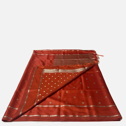 Classic Red & Gold Zari Woven Silk Wedding Collection Saree